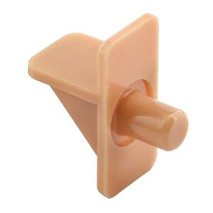 Prime-Line Plastic Shelf Support Peg Beige 1 x 1.88inch Prime-Line Plastic Shelf Support Peg Beige 1 x 1.88inch